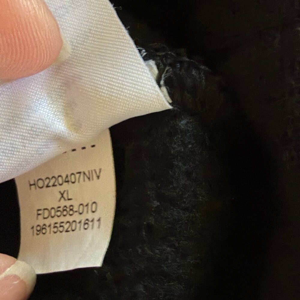 Air Jordan Sweatshirt Hoodie Men XL Black Lost And Found Sneakers FD0568-010 - Picture 9 of 11